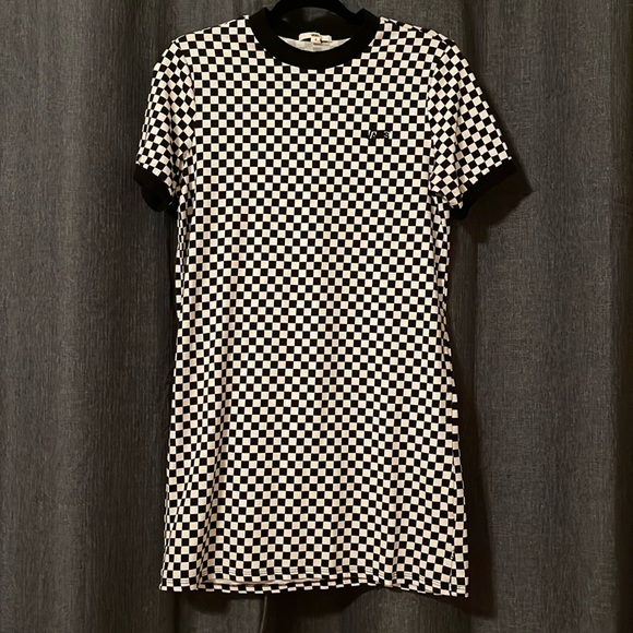 Vans Dresses & Skirts - Vans Checkered T-Shirt Dress